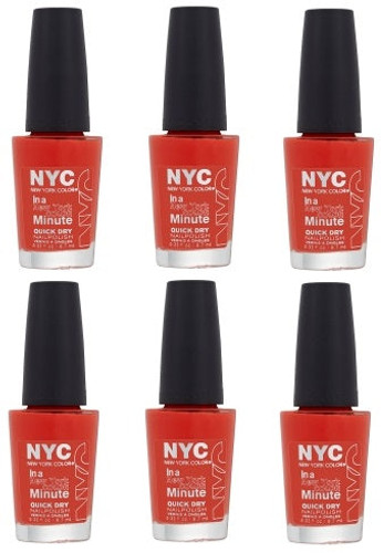Nyc In A Color Minute Quick Dry Nail Polish, 221 Spring Street Choose Pack