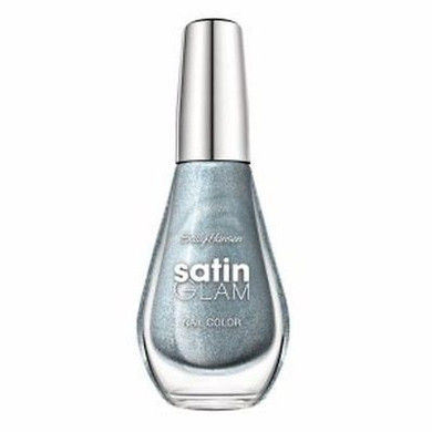 Sally Hansen Satin Glam Nail Color, Metal Iced 0.33 Fl Oz