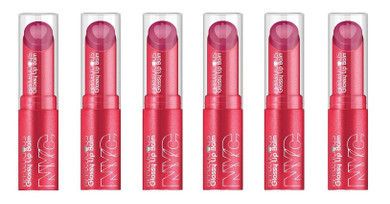Nyc Applelicious Glossy Lip Balm, 354 Apple Blossom Choose Your Pack
