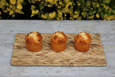 Fake Banana Nut Muffins - Set of 3