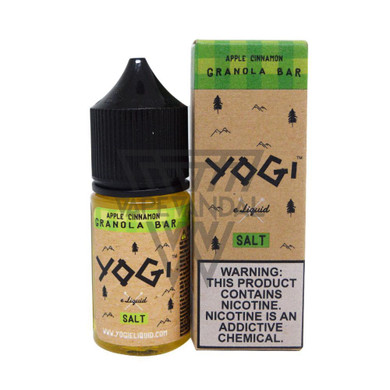 Yogi - Apple Cinnamon Granola Bar Salt Nicotine Yogi - Apple Cinnamon Granola Bar Salt Nicotine
