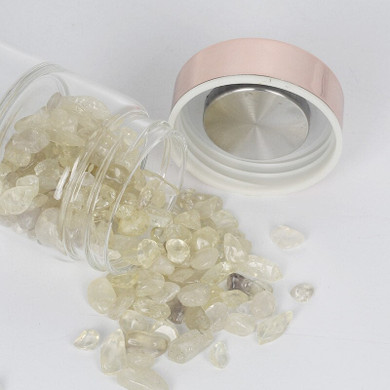 Citrine Elixir Energy Drink Bottle, Rose Gold