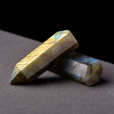 Labradorite Crystal Wand Point