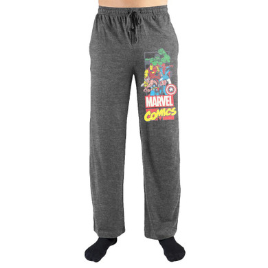 Marvel Comics Avengers Print Men's Loungewear Lounge Pants