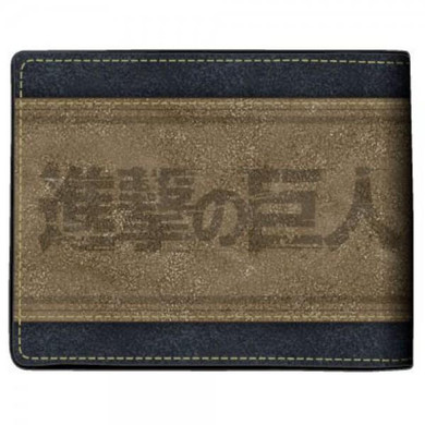 Attack on Titan Logo Bi-Fold Wallet
