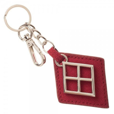Harley Quinn Canvas Metal Keychain