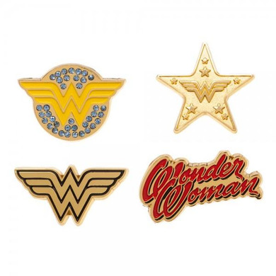 Wonder Woman Lapel Pin Set