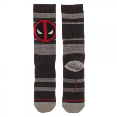Deadpool Marled Crew Socks