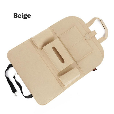 New Auto Car Seat Back Multi-Pocket Storage Bag Organizer Holder Accessory