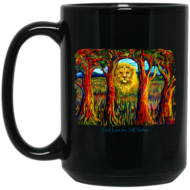 Soul Lion  by Tocher - Black Mugs