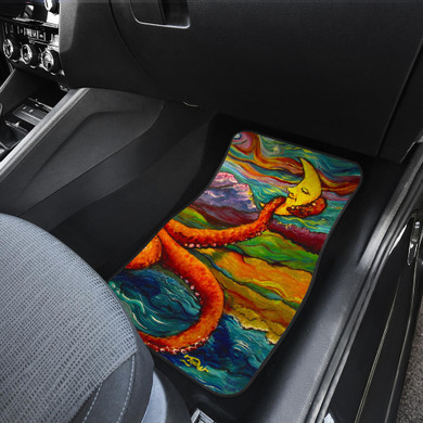 Octopi Port Angeles by Tocher - Car Mats