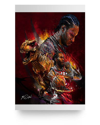 Kawhi Leonard Posters NBA Champions Toronto Raptors Posters Decor Awesome Gifts