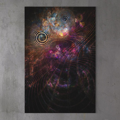 THE DARK COSMOS by YantrArt 1-Piece Canvas