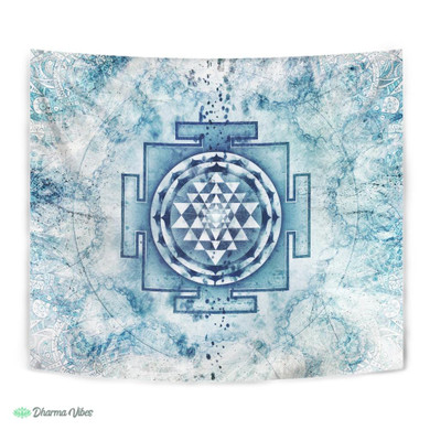 Nirvana Yantra by McAshe Tapestry