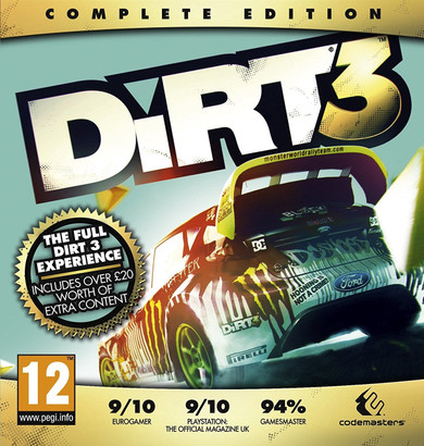 DiRT 3 Complete Edition EU Steam CD Key