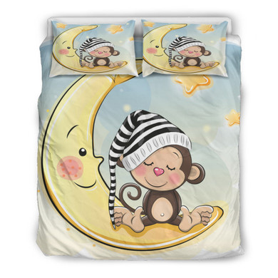 Monkey Sleep Bedding Set
