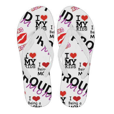 Proud Mom Women's Flip Flops