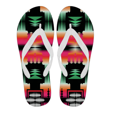 Pink Lake Sage Women's Flip Flops