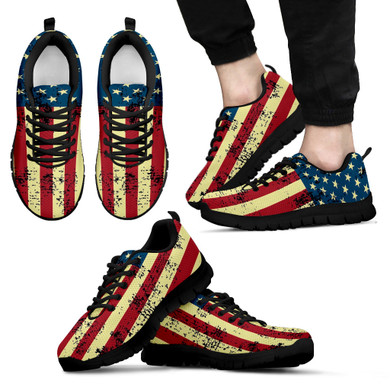 American Flag Men's Running Shoes American Flag Men's Running Shoes