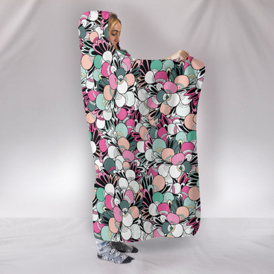Funky Patterns in Candy - Hooded Blankets