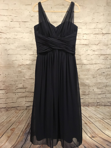 NEW - NAVY LONG EVENING GOWN