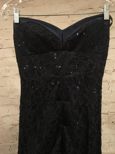 NAVY MERMAID GOWN