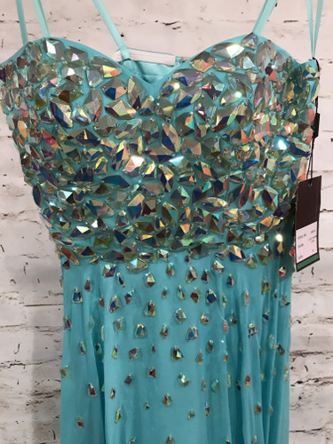 NEW - LT. GREEN LONG GOWN