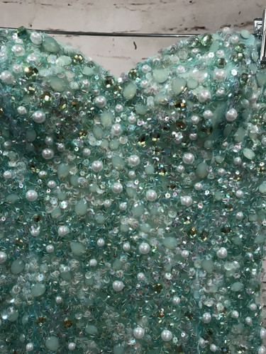 NEW - LT. GREEN MERMAID GOWN