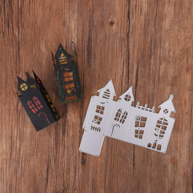 Halloween House Metal Cutting Dies
