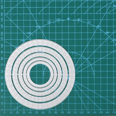 5 Circle Frame Cutting Dies