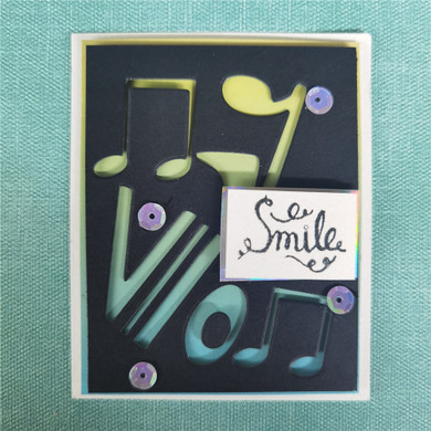 Music Note Metal Cutting Dies