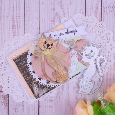 Lovely Cat Cutting Dies