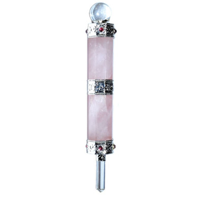 Rose Quartz Healing Wand