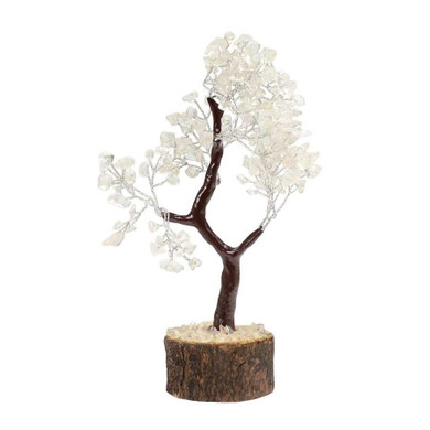Clear Quartz Gemstone Tree | 160 Beads