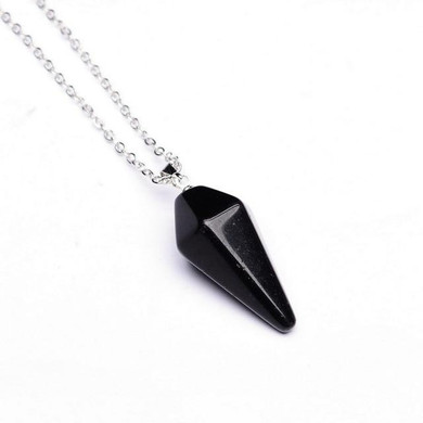 Hexagon Pendant Necklace