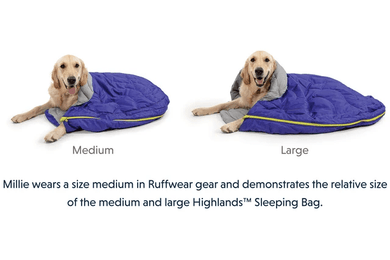 Ruffwear Highlands Dog Sleeping Bag