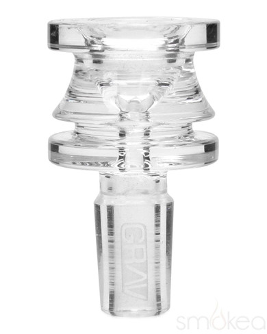 GRAV 6" Arcline Hemisphere Bubbler Bong