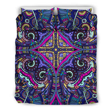 Amazing Purple Night Sky Bedding Set