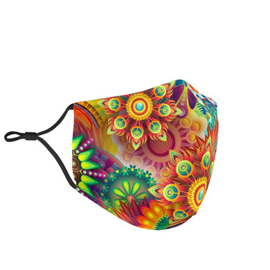 Face Mask, Filter Pocket, Fashionable Patterns