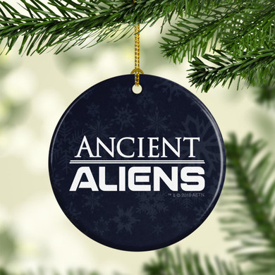 Ancient Aliens Logo Double-Sided Ornament-bundle