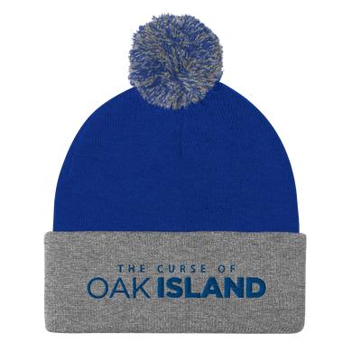 The Curse of Oak Island Logo Pom Pom Knit Beanie The Curse of Oak Island Logo Pom Pom Knit Beanie