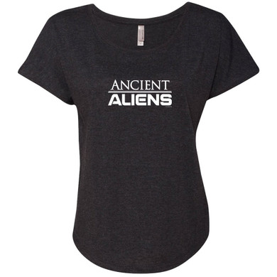 Ancient Aliens Logo Women's Tri-Blend Dolman T-Shirt