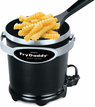 Presto 05420 FryDaddy Electric Deep Fryer, Black