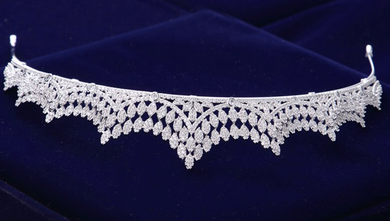 Elegant Brides Tiaras Crowns Full Zircon Brides Sparkling Plated Crystal Wedding Hair Accessories Elegant Brides Tiaras Crowns Full Zircon Brides Sparkling Plated Crystal Wedding Hair Accessories