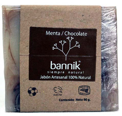 SOAP HANDMADE MINT CHOCOLATE 90 G Bannik