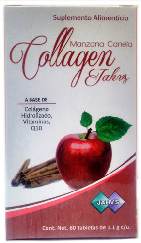 COLLAGEN COLLAGEN APPLE CINNAMON 60TAB JAHVS