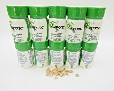 ALIPOTEC ROOT of Tejocote. Pack of 10 Bottles . Raíz de Tejocote 10 botes.