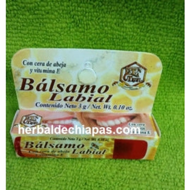 Balsamo labial cera de abeja