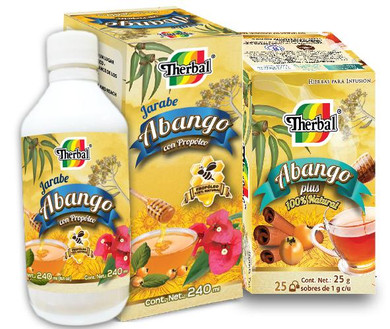 COMBO JARABE ABANGO PROPOLEO 240 ML Y TE GRATIS
