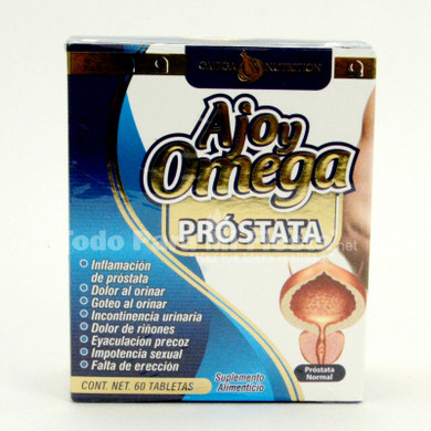 Próstata  Ajo y Omega 60 tabletas Próstata  Ajo y Omega 60 tabletas